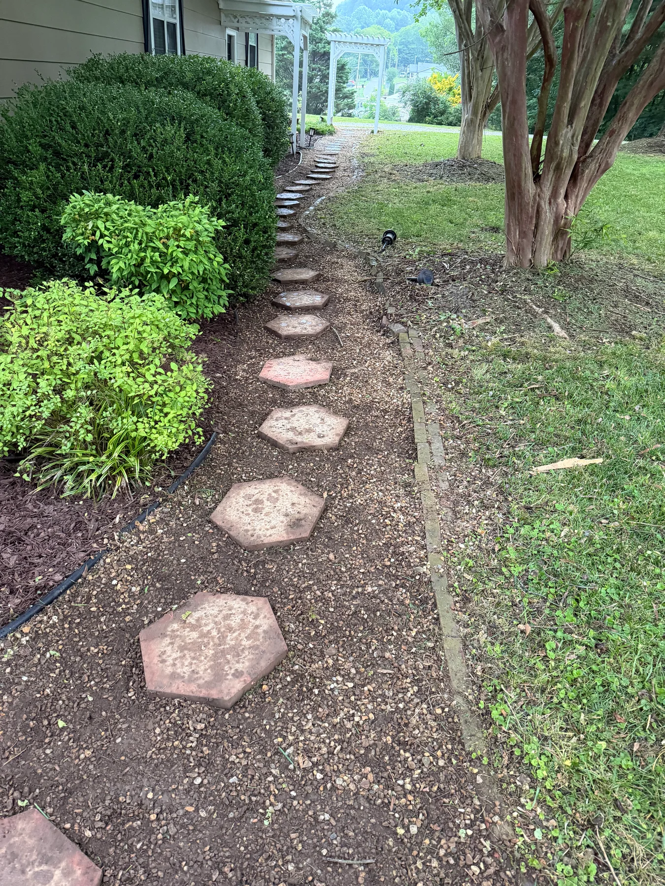 Flower Bed and Walkway Cleanup